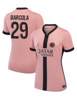 Paris Saint-Germain Bradley Barcola #29 Tredjedrakt Dame 2024-25 Korte ermer